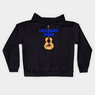 LUCKENBACH TEXAS Kids Hoodie